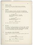 Moe Howard's 34pp. Script Dated May 1941 for The Three Stooges Film ''Some More of Samoa'' -- Archival Repair to Cover, Overall Very Good Condition
